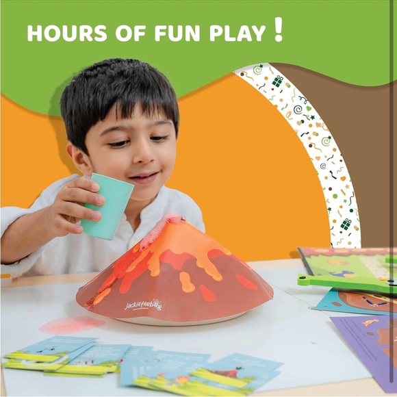 jackinthebox Dinosaur Themed Craft Kit and Educational..6 in 1..(NWT) - Picture 5 of 8